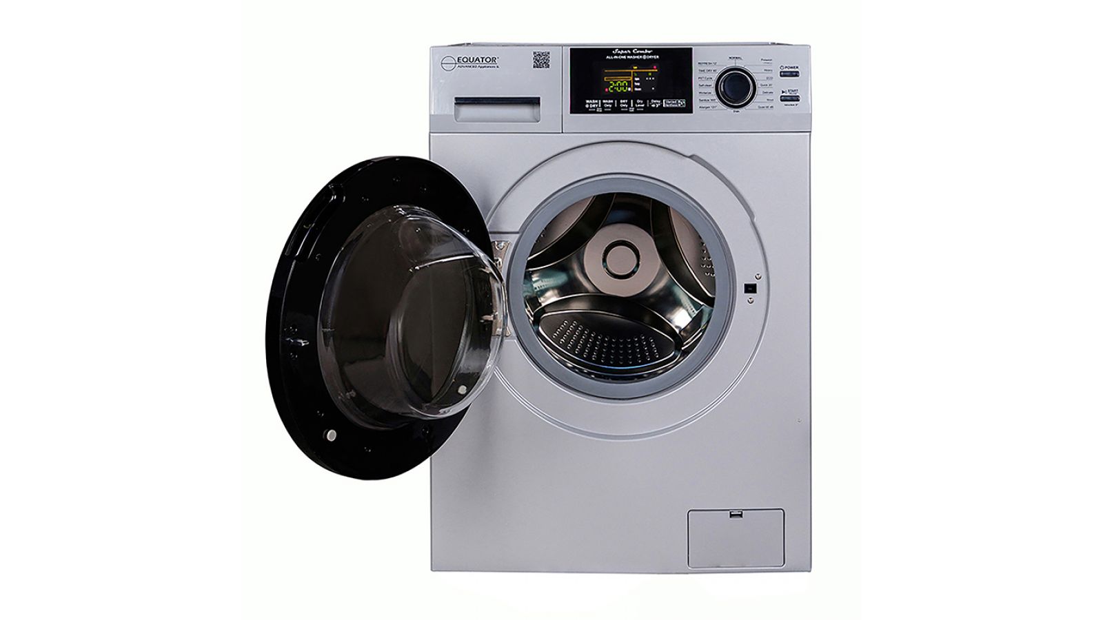 Equator 1.62 cu.ft. 110V Vented/Ventless Sani Combo Washer Dryer with Pet Cycle 			